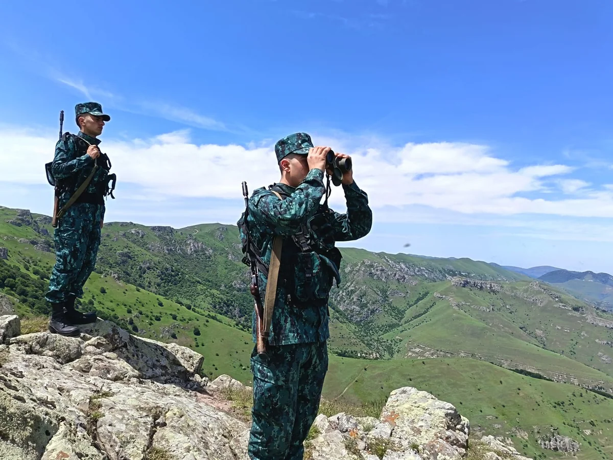 Sərhəd pozucuna silah tətbiq edildi