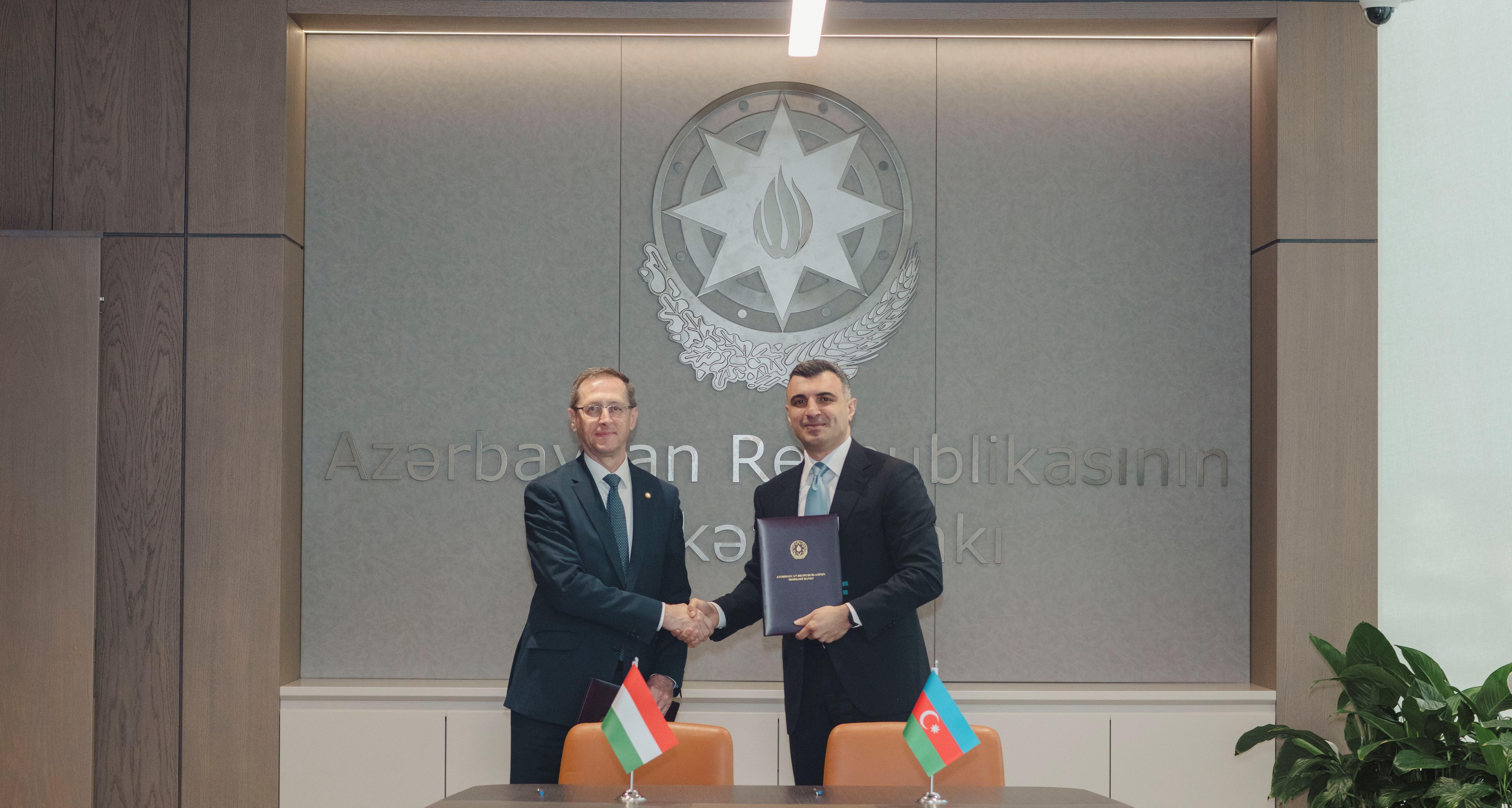 Azərbaycan və Macarıstan mərkəzi bankları Memorandum imzalayıb