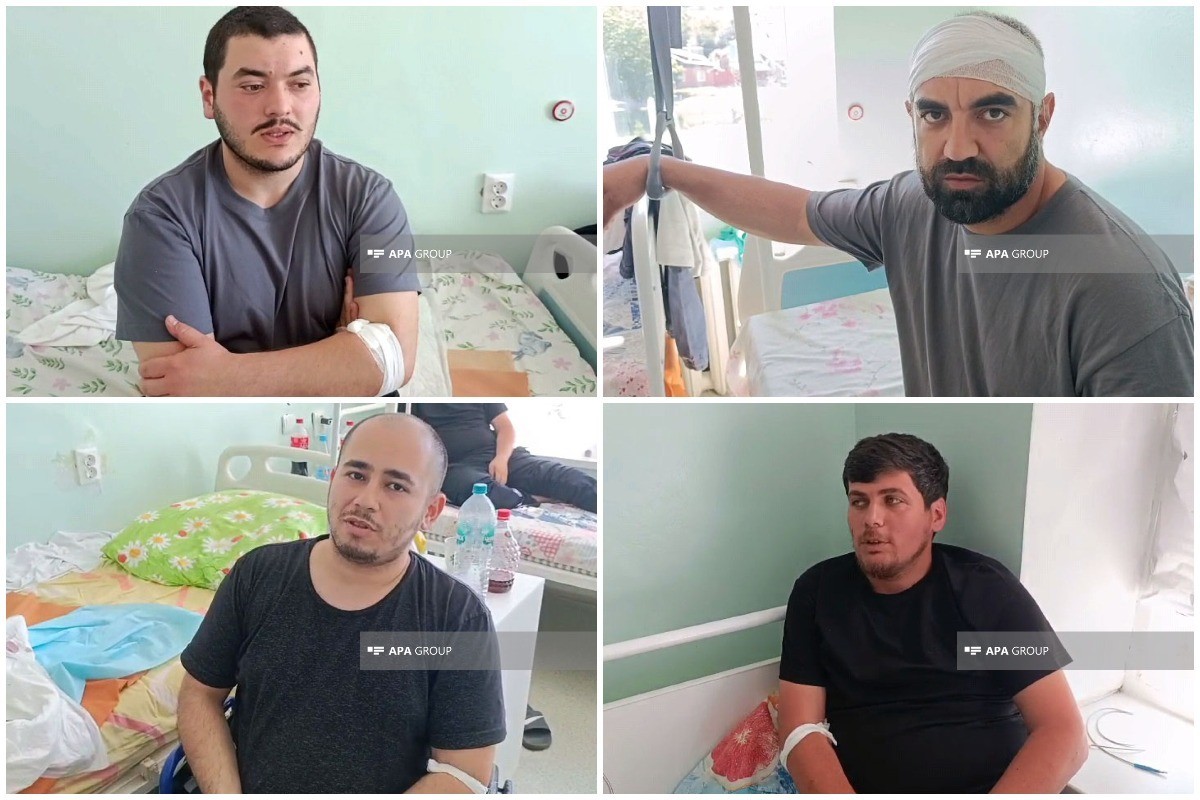 Azov dənizində PUA hücumu: Yaralanan Azərbaycan vətəndaşlarının vəziyyəti açıqlanıb - FOTOLAR