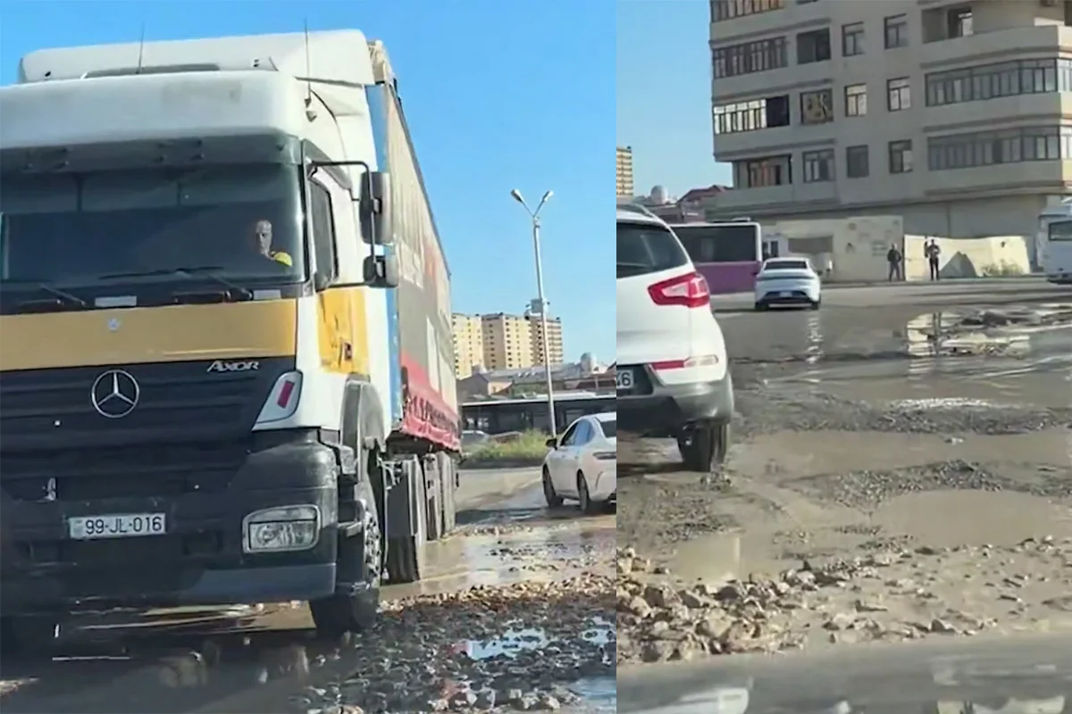 Xırdalanda yollar bərbad vəziyyətdədir: Sakinlərdən narazılıq