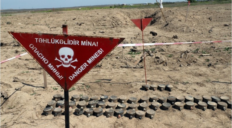 Azad edilmiş ərazilərdə daha 149 mina, 412 PHS aşkarlanıb