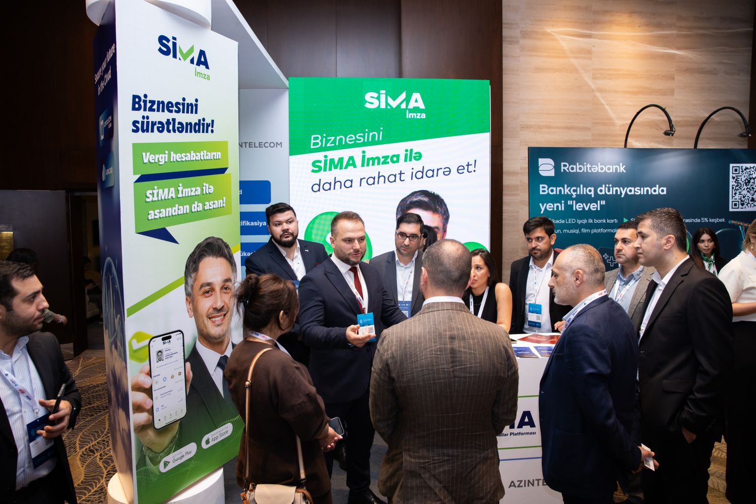 SİMA həlləri Beynəlxalq Maliyyə və Bankçılıq Sammitində - FOTO