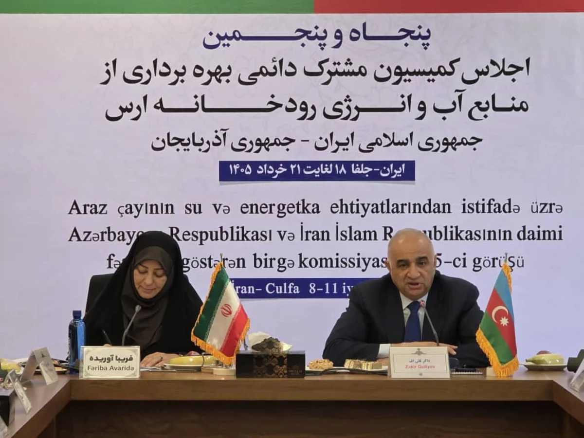Azərbaycan və İran razılşadı: Araz çayının su ehtiyatlarının bölüşdürülməsində