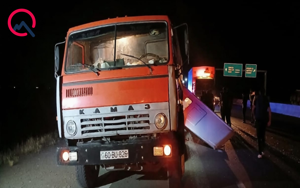 “Ford” “KamAz”a çırpıldı: Ölən var