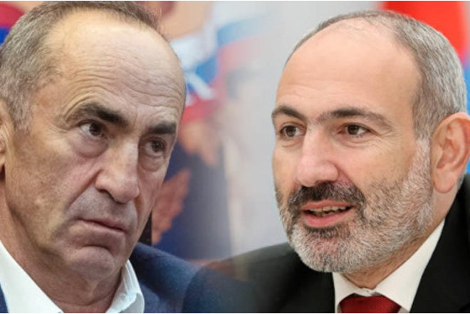 Köçəryan Paşinyanı HƏDƏLƏDİ