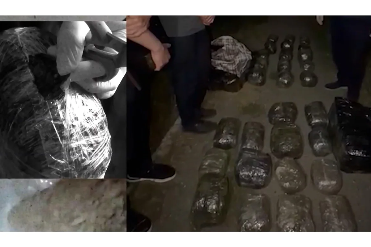 Nizami rayonunda 30 kiloqrama yaxın narkotik vasitə qanunsuz dövriyyədən çıxarılıb