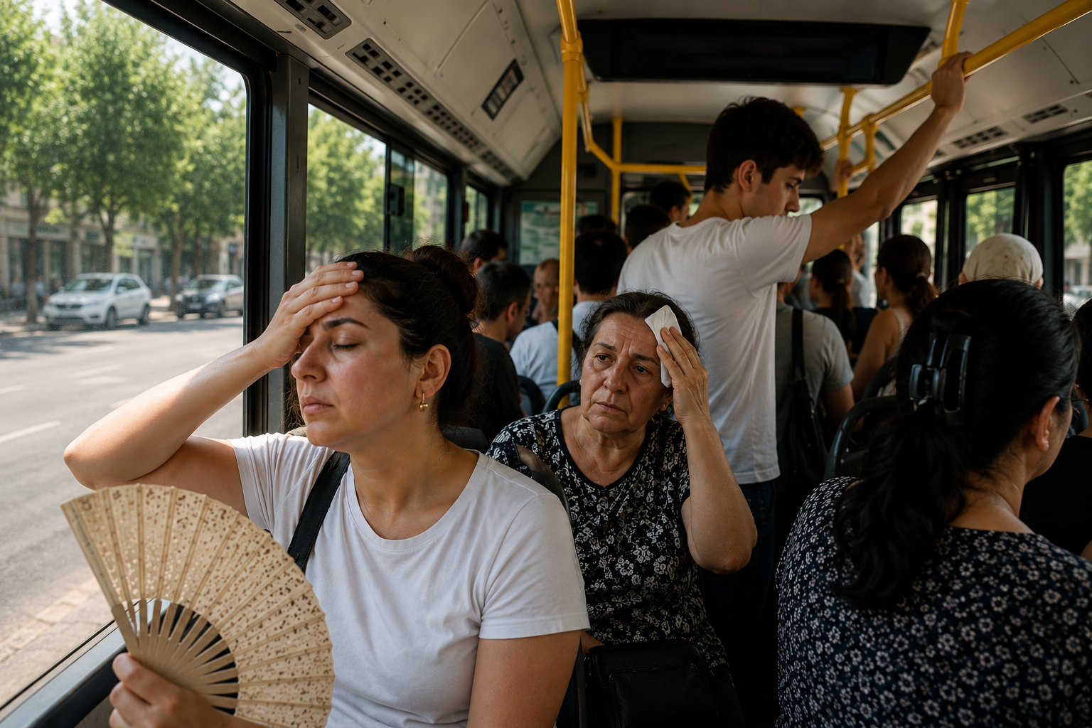 Sərnişinlər şikayətçidir: Kondensionerlər niyə işləmir?