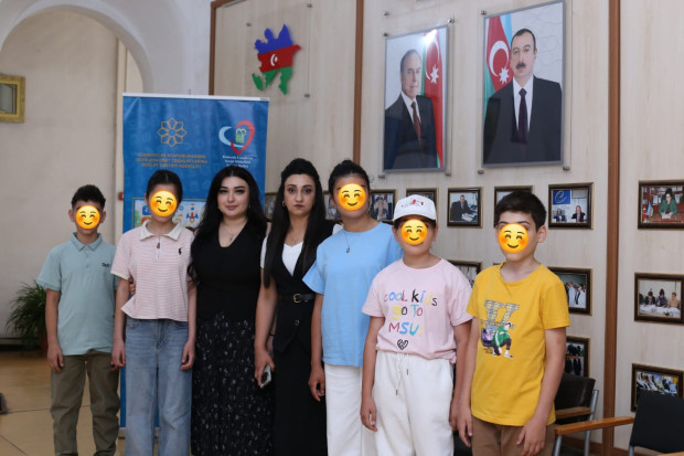 "Valideyn himayəsindən məhrum qalmış uşaqlarla iş” layihəsinin ilk təlimi