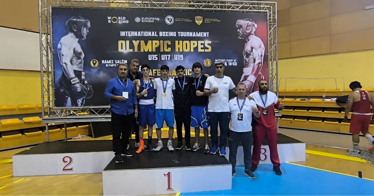 Azərbaycan boksçuları "Olimpiya ümidləri" turnirində 12 medal qazanıblar