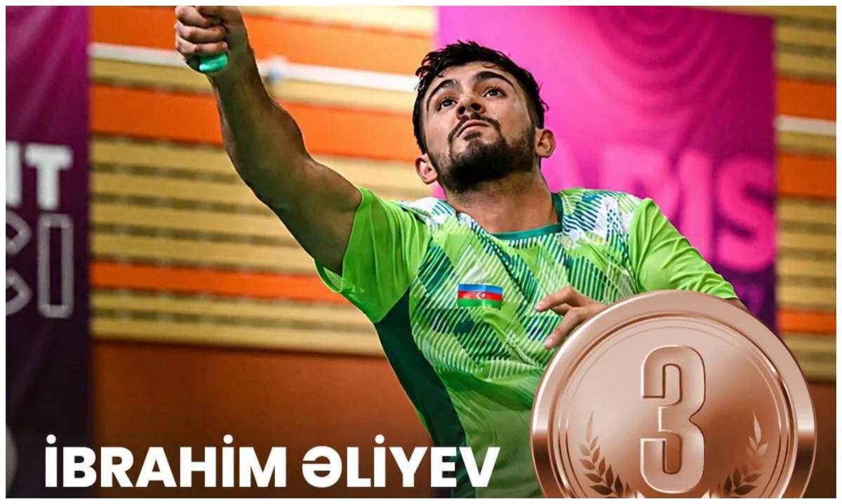 Azərbaycan parabadmintonçusu beynəlxalq turnirdə üçüncü olub