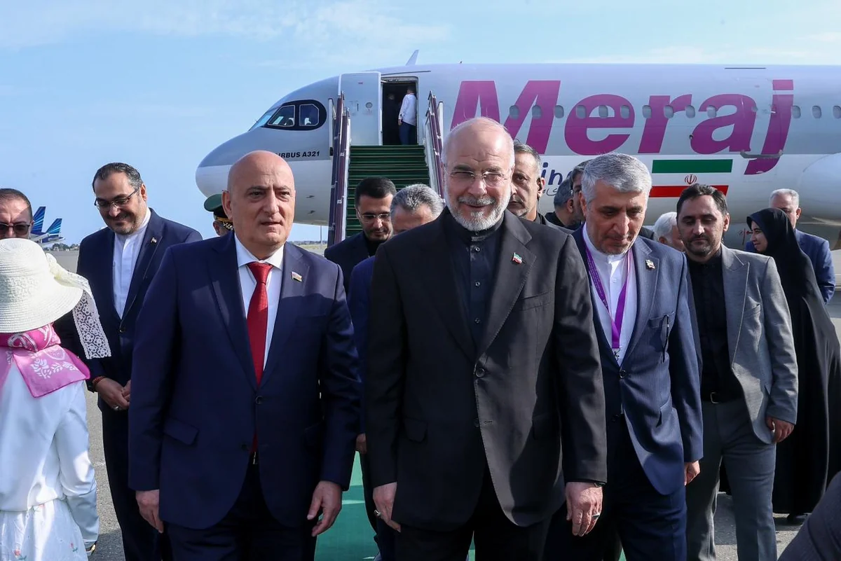 Qalibaf Azərbaycana işgüzar səfərə gəlib