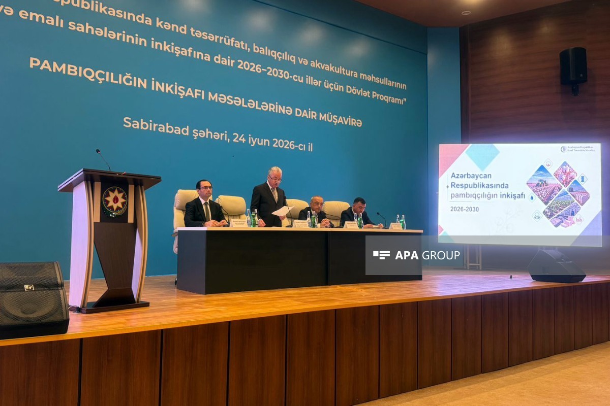 Prezidentin köməkçisi: "Pambıqçılıqda əsas hədəf orta məhsuldarlığın..."