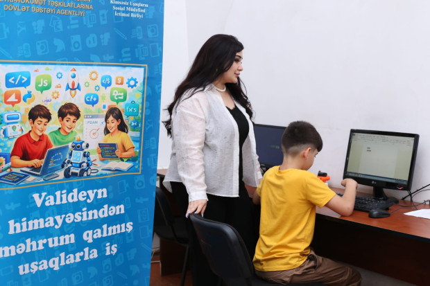 “Valideyn himayəsindən məhrum qalmış uşaqlarla iş” layihəsinin üçüncü təlimi