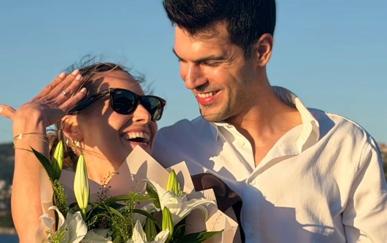 7 ildir münasibətdə olan məşhur cütlük evlənir - FOTOLAR