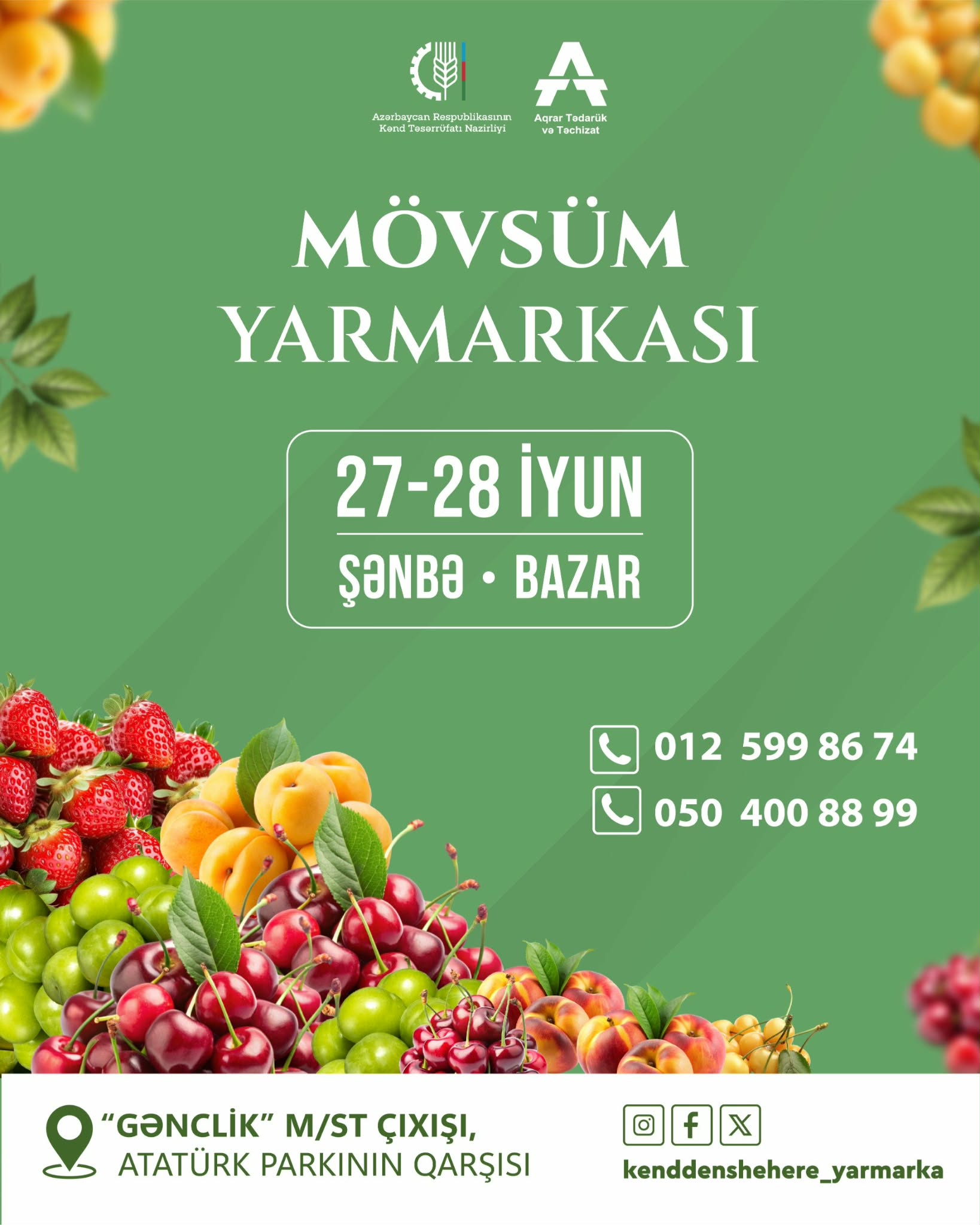 “Kənddən Şəhərə” yarmarkasına qeydiyyat başladı