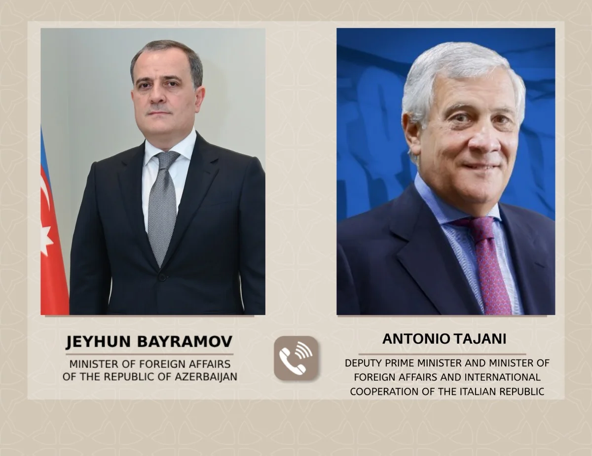 Azərbaycan və İtaliya XİN başçıları strateji tərəfdaşlıq münasibətlərini müzakirə ediblər
