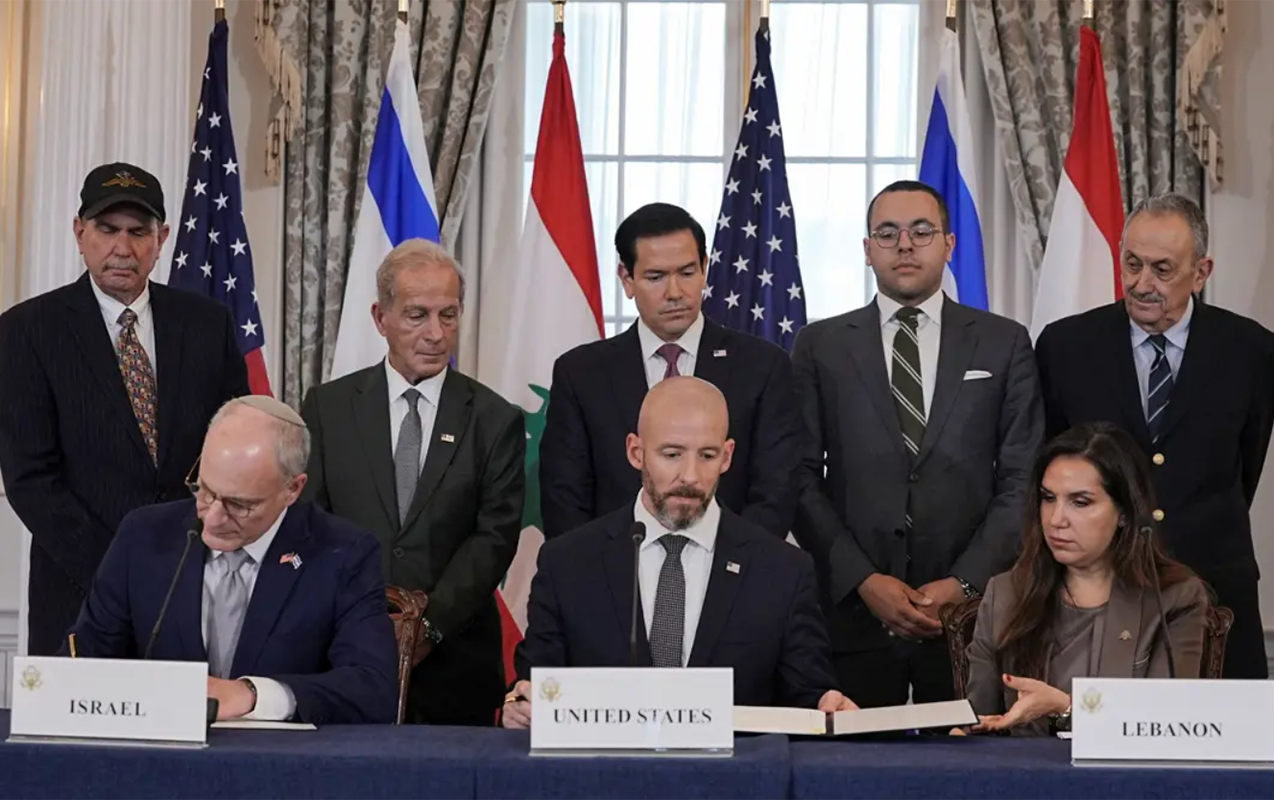 İsrail və Livan arasında çərçivə sazişi imzalandı