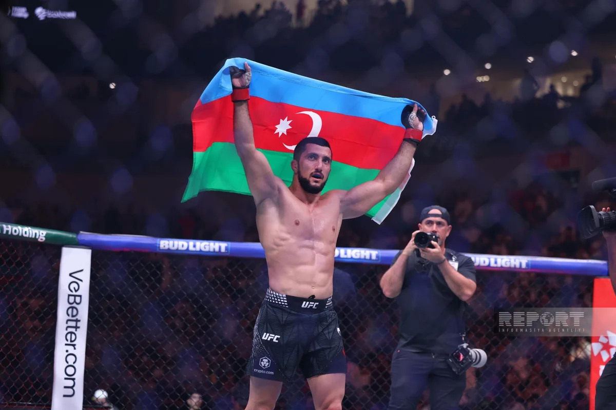 "UFC Fight Night Baku": Fərman Həsənov qələbə qazanıb - YENİLƏNİB