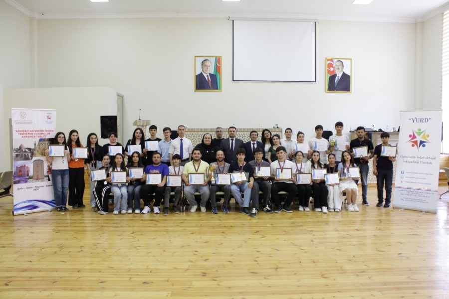 Quba rayonunda Azərbaycan mədəni irsinə həsr olunmuş intellektual turnirin final mərhələsi keçirilib