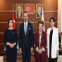Azərbaycanlı deputatlar Ərdoğanın müavini ilə görüşüb - FOTOLAR