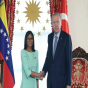 Ərdoğan Venesuelanın müvəqqəti Prezidentini qəbul edib