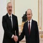 Prezident Vladimir Putinə təbrik ünvanlayıb