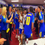 Kral tarixi uğuru futbolçularla belə qeyd etdi - VİDEO