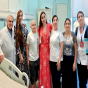 Leyla və Arzu Əliyevalar Milli Onkologiya Mərkəzində - FOTO