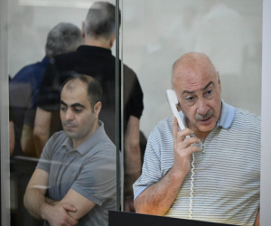 Arayikgilin növbəti məhkəməsi keçirildi - FOTOLAR