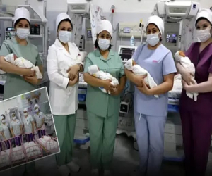 Ana beşəm dünyaya gətirib: Onlardan üçü qız, ikisi oğlandır - FOTOLAR