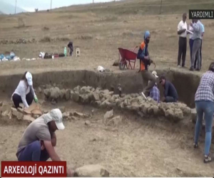 Yardımlıda 2 min illik tarixə malik qədim tikilinin qalıqları tapıldı - VİDEO