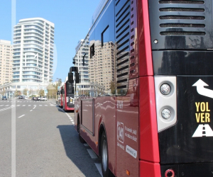 Bakıda 6 avtobus marşrutu alternativ küçələrə yönləndirilib