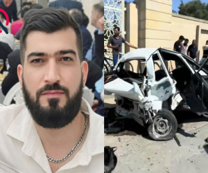Qaradağda ağır qəza: Ölən və yaralananlar var - FOTOLAR