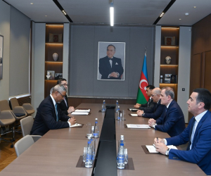 Ceyhun Bayramov Ümumdünya Gömrük Təşkilatının Baş katibi ilə görüşüb