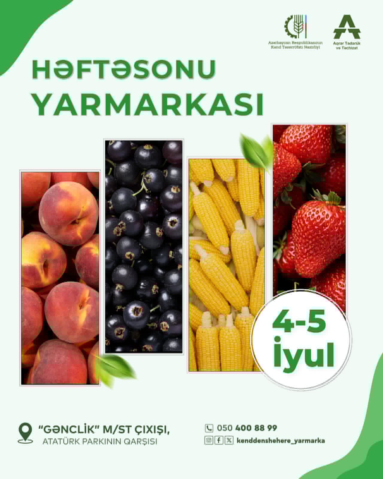 Həftəsonu “Kənddən Şəhərə” yarmarkası keçiriləcək