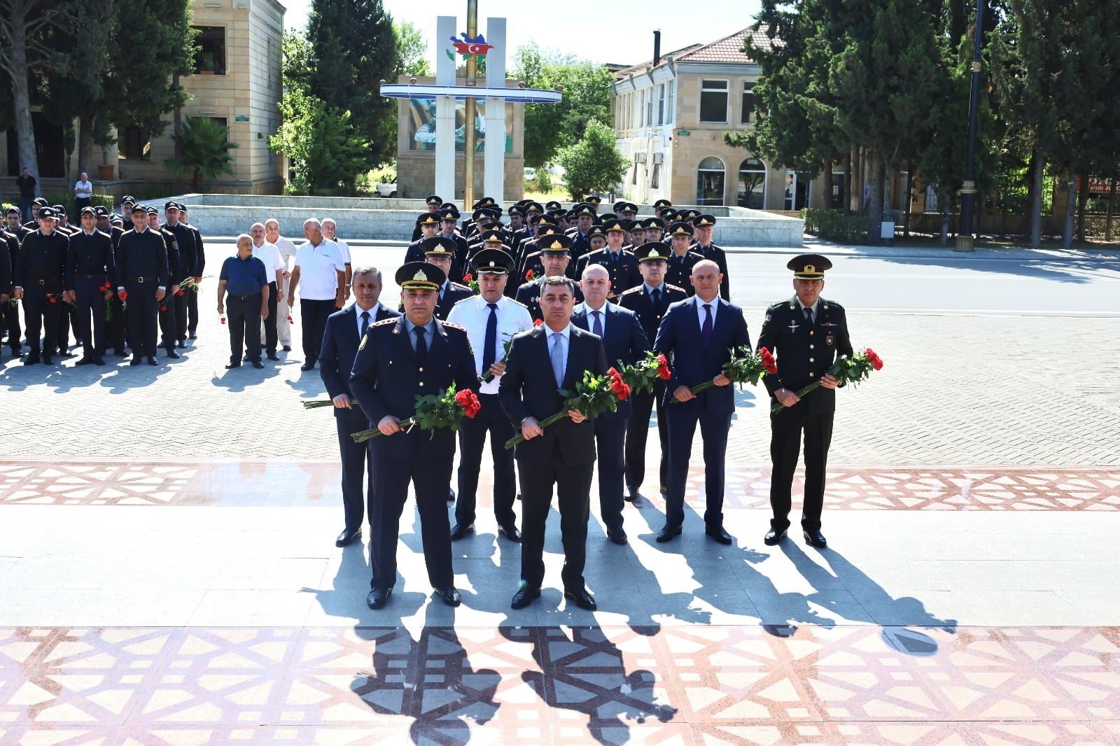 Yevlaxda Polisi Günü münasibətilə tədbir keçirilib