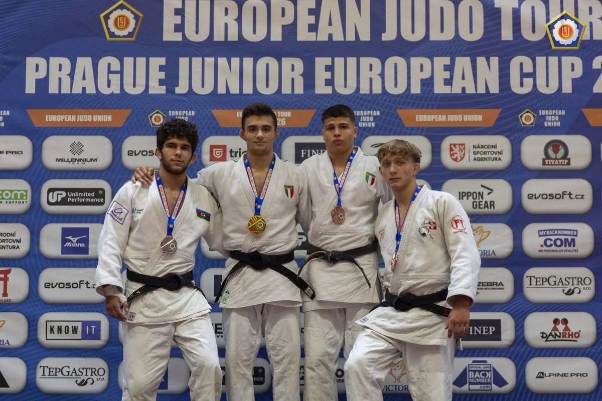 Avropa Kuboku: Azərbaycan cüdoçusu Əbil Yusubov gümüş medal qazanıb