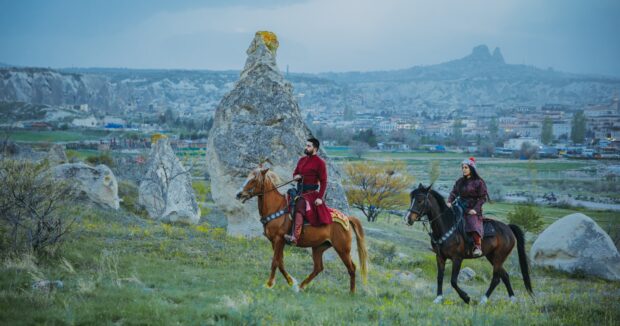Kapadokiyada atçılıq irsi: “II Kapadokiya At və Atçılıq Mədəniyyəti Festivalı”  - FOTOLAR