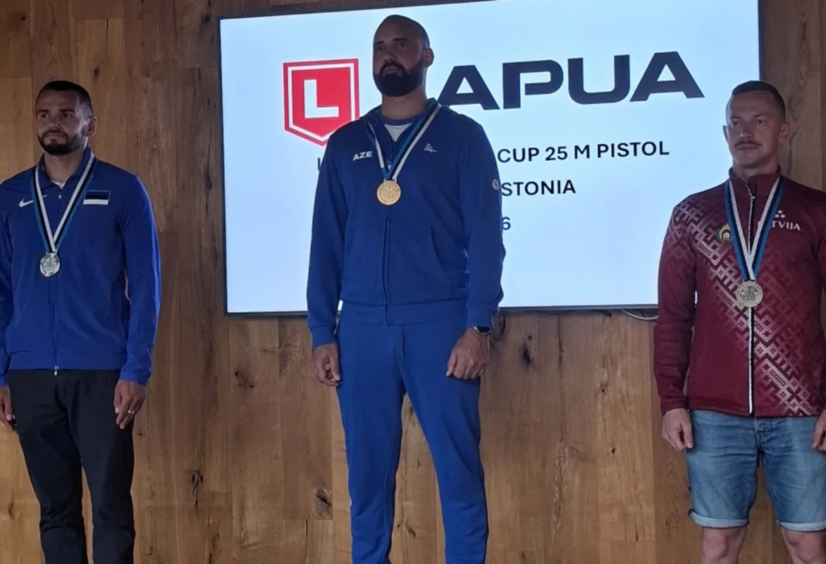 Azərbaycan atıcısı Avropa Kubokunda qızıl medal qazandı - FOTOLAR