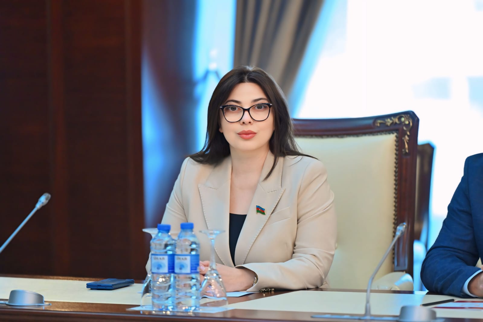 Səbinə Salmanova: “Ölkəmiz sülh gündəliyini yalnız siyasi bəyanatlarla deyil...”