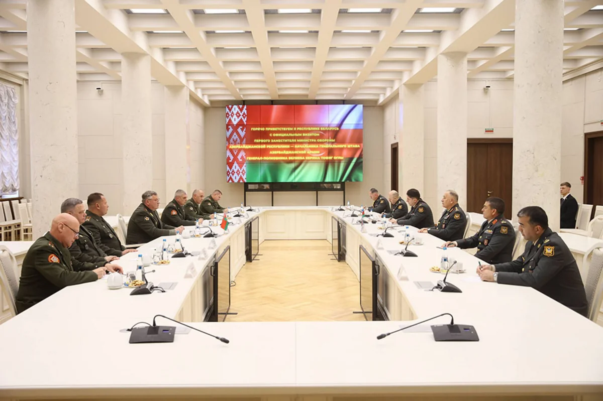 Kərim Vəliyev belaruslu həmkarı ilə regional təhlükəsizliyi müzakirə edib