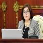 Sahibə Qafarova Xameneyinin vida mərasimindən danışdı