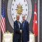 Donald Trampla Ərdoğan mətbuata bəyanatla çıxış etdilər