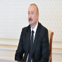 Prezident beynəlxalq qurumların rəhbər şəxslərini qəbul etdi - FOTOLAR