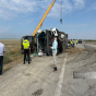 Hacıqabulda yol qəzasında xəsarət alanların vəziyyəti açıqlanıb
