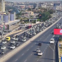 Bakının bir sıra yollarında tıxac yaranıb